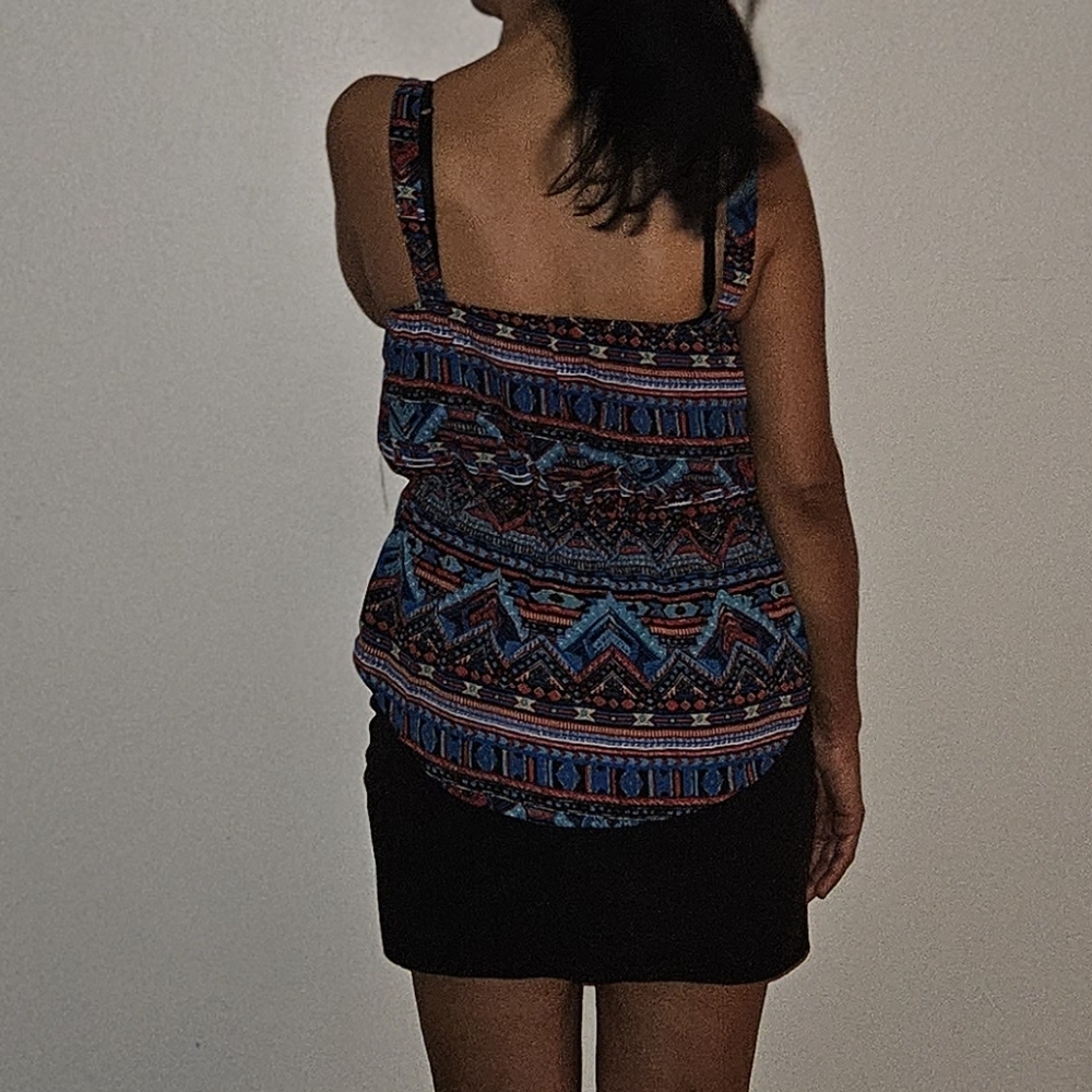 Boho Patterned Tank Top - image 3